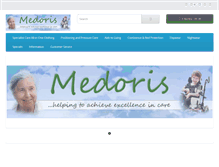 Tablet Screenshot of medoriscare.co.uk
